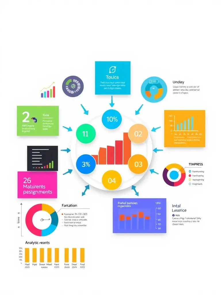 An infographic illustrating the integration of analytics tools for ITIMPRESS.